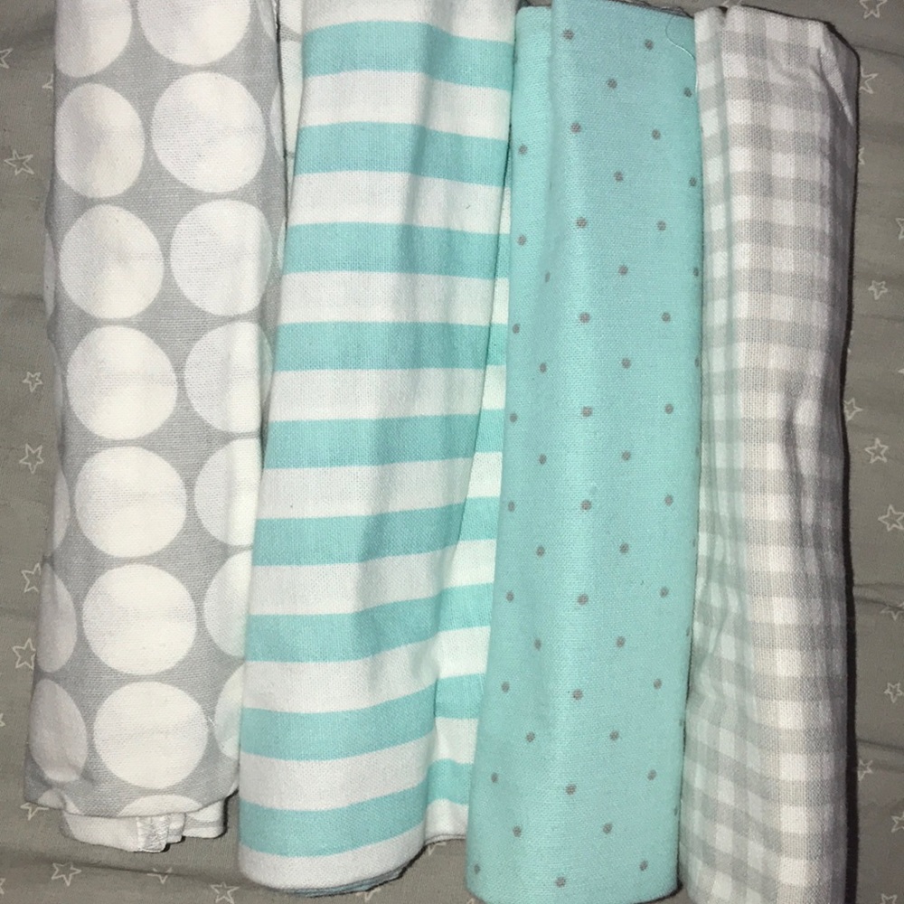 Baby receiving blankets